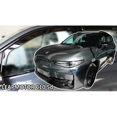 Heko - Ανεμοθραύστες Παραθύρων Για Leapmotor C10 2024 > 5πορτο υλικό Acrylic Χρώμα Φιμέ - 4 τεμ. (ΑΝΕΜ.SET29122)