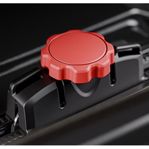 Menabo - Μπαγκαζιέρα Οροφής Satellite 600 Duo Black Crab με Δαγκάνες σε Μαύρο Γυαλιστερό Χρώμα από ABS Πλαστικό με Διαστάσεις 197,6x94,1x46,7 cm - 1 Τεμ. (16920/MB)