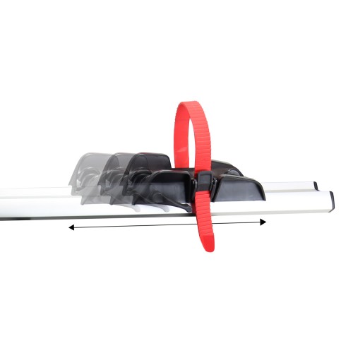Amio – Βάση Ποδηλάτου Κοτσαδόρου TBC-02/2 για 2 E-Bike έως 60kg με Αναδίπλωση & Κλείδωμα για Ασφαλή Μεταφορά – 1 Τεμ. (02585/AM)