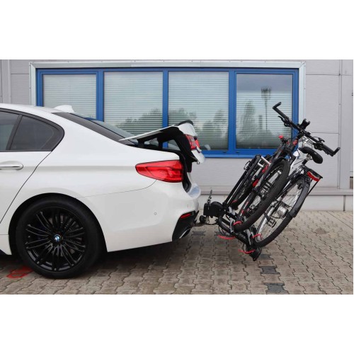 Amio – Βάση Ποδηλάτου Κοτσαδόρου TBC-02/2 για 2 E-Bike έως 60kg με Αναδίπλωση & Κλείδωμα για Ασφαλή Μεταφορά – 1 Τεμ. (02585/AM)