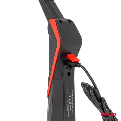 Amio – Φακός Εργασίας LED COB 5W USB-C 2600mAh με Μαγνήτη & Γάντζο για Ισχυρό Φωτισμό & Ευελιξία – 1 Τεμ. (04504/AM)