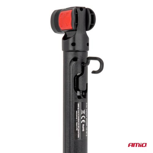 Amio – Φακός Εργασίας LED COB 10W USB-C 4400mAh με Διπλό Γάντζο & Μαγνήτη για Ισχυρό Φωτισμό & Μέγιστη Ευελιξία – 1 Τεμ. (04505/AM)
