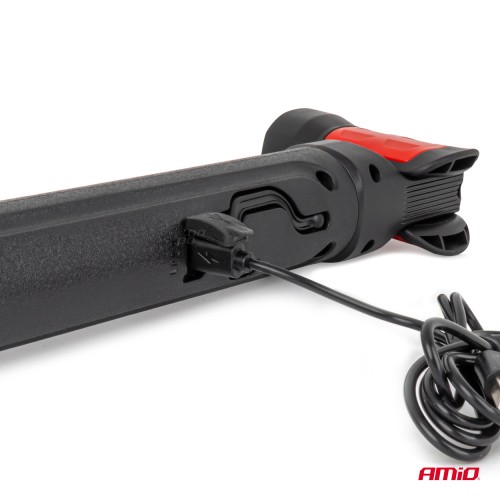 Amio – Φακός Εργασίας LED COB 10W USB-C 4400mAh με Διπλό Γάντζο & Μαγνήτη για Ισχυρό Φωτισμό & Μέγιστη Ευελιξία – 1 Τεμ. (04505/AM)