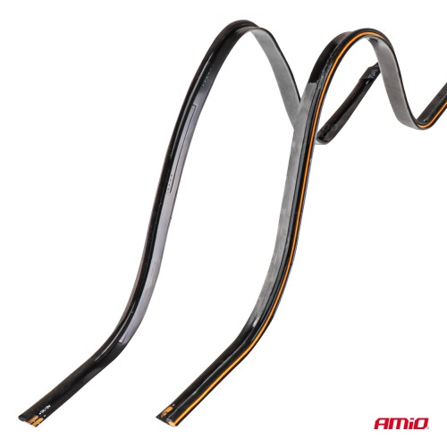 Amio – Ταινία LED COB 12V Πορτοκαλί 2x30cm Flexible Πλαϊνού Φωτισμού για Σήμανση & Εντυπωσιακό Φως – Σετ 2 Τεμ. (04574/AM)