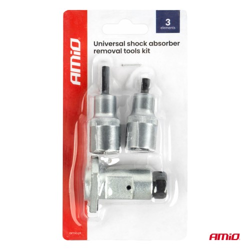 AMIO – Εργαλείο Ανοίγματος Γονάτου Αμορτισέρ Heavy Duty για Ασφαλή Αφαίρεση & Σταθερή Τοποθέτηση – Σετ 3 Τεμ. (04751/AM)