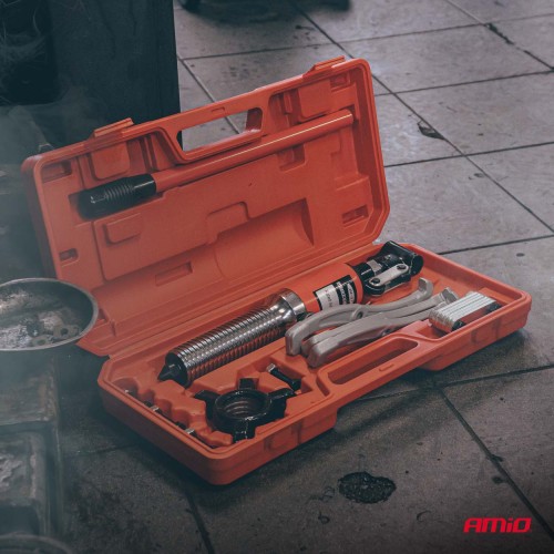 AMIO – Υδραυλικός Εξολκέας Ρουλεμάν Heavy Duty 50-200mm για Εύκολη Αφαίρεση με Υψηλή Δύναμη – Σετ 16 Τεμ. (04752/AM)