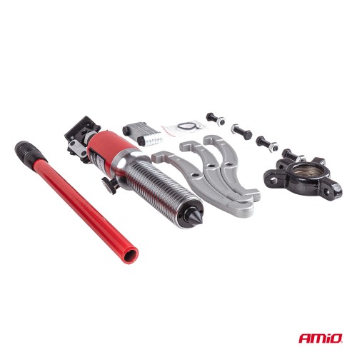 AMIO – Υδραυλικός Εξολκέας Ρουλεμάν Heavy Duty 50-200mm για Εύκολη Αφαίρεση με Υψηλή Δύναμη – Σετ 16 Τεμ. (04752/AM)
