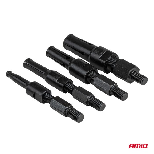 Amio – Σφυρί Κρούσης Εξολκέα Ρουλεμάν Heavy Duty σε Βαλιτσάκι για Αφαίρεση με Υψηλή Δύναμη & Ασφαλή Χρήση – Σετ 5 Τεμ. (04757/AM)