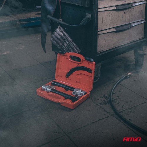 Amio – Συμπιεστής Ελατηρίων Αμορτισέρ 23-280mm με Βάση Ασφαλείας Heavy Duty για Ασφαλή Εγκατάσταση & Σταθερή Τοποθέτηση – Σετ 3 Τεμ. (04763/AM)