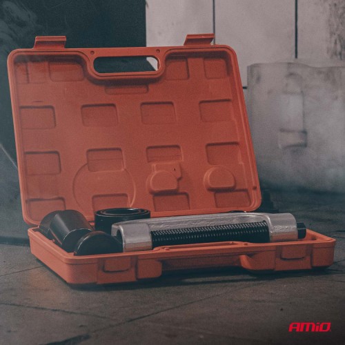 Amio – Πρέσα Σφαιρικών Αρθρώσεων Ανάρτησης Heavy Duty σε Βαλιτσάκι για Αφαίρεση και Εγκατάσταση με Ασφαλή Χρήση – Σετ 10 Τεμ. (04766/AM)