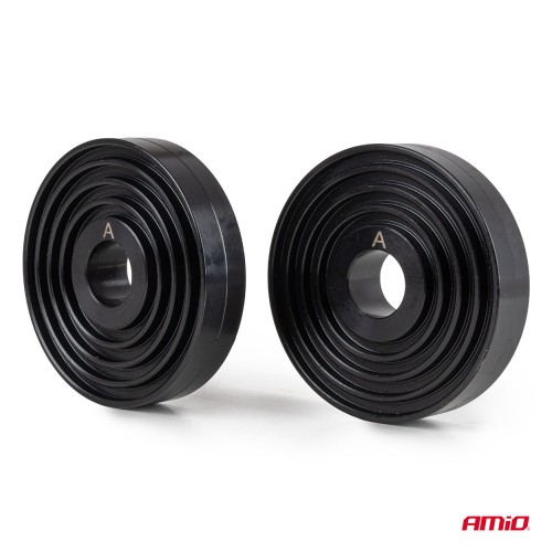 Amio – Σετ Εργαλείων Ρουλεμάν Τροχού & Silent Blocks Heavy Duty για Αφαίρεση και Εγκατάσταση με Ασφαλή Χρήση – Σετ 26 Τεμ. (04772/AM)
