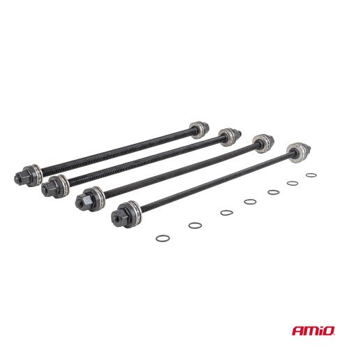 Amio – Σετ Εργαλείων Ρουλεμάν Τροχού & Silent Blocks Heavy Duty για Αφαίρεση και Εγκατάσταση με Ασφαλή Χρήση – Σετ 26 Τεμ. (04772/AM)