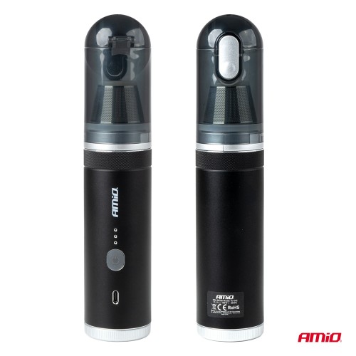 Amio – Ασύρματο Σκουπάκι Χειρός 100W 20kPa με λειτουργία Φυσίματος & USB-C Heavy Duty για Καθημερινή Χρήση & Ισχυρό Καθαρισμό – 1 Τεμ. (04785/AM)
