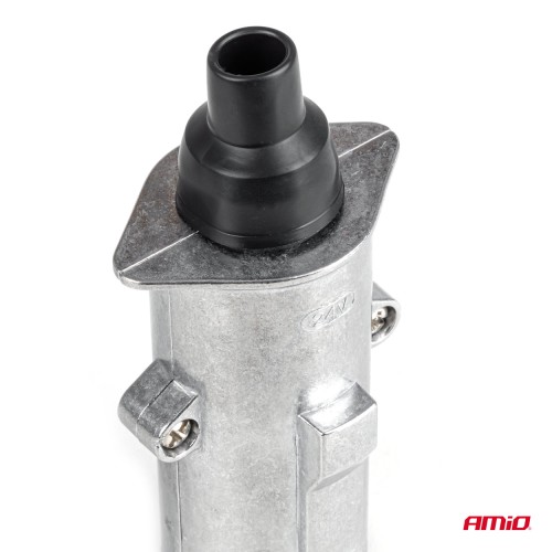 Amio – Πρίζα Κοτσαδόρου 24V 7PIN Type S Αλουμινίου Heavy Duty για Ασφαλή Σύνδεση & Καθημερινή Χρήση – 1 Τεμ. (04791/AM)