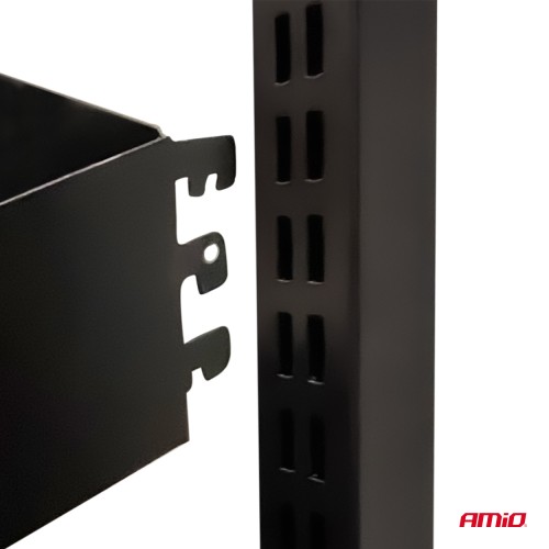 ΣΤΑΝΤ ΠΡΟΙΟΝΤΩΝ ΜΕ 3 ΡΑΦΙΑ & 24 ΚΡΕΜΑΣΤΡΕΣ 176x63x50cm AMIO