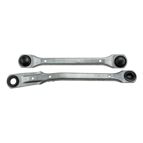 NTY - Μηχανισμός Υαλοκαθαριστήρων Εμπρός Renault Clio III 06/2005> για Ομαλή Κίνηση και Αξιόπιστη Καθαριότητα Παρμπρίζ orig.8200268931 - 1 Τεμ. (EMW-RE-008)