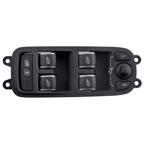 NTY – Πολλαπλός Διακόπτης Παραθύρων για Volvo XC60 S60 V60 με Chrome/Black Design και Άνετο Έλεγχο Θυρών εξασφαλίζει εργοστασιακή αίσθηση χειρισμού και σταθερή λειτουργία – 1 Τεμ. (EWS-VV-001)