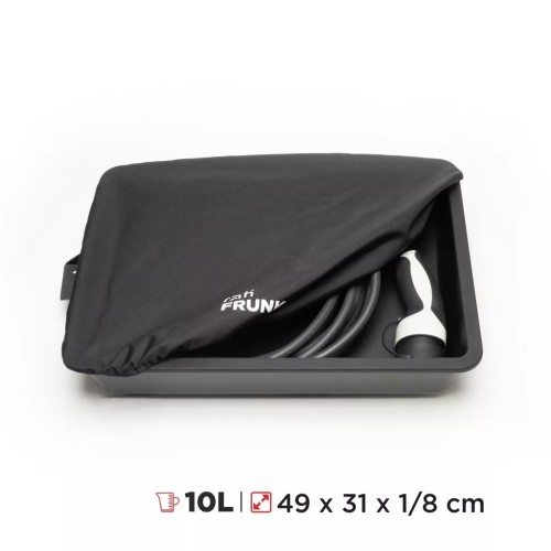 Rati - Frunk Audi Q4 e-tron 2021> με Gas Strut πρακτικός Εμπρός Αποθηκευτικός Χώρος 10L για Καλώδια Φόρτισης και Καθημερινή Οργάνωση Ηλεκτρικών - 1 Τεμ. (V01915/RT)