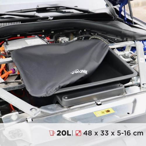 Rati - Frunk BMW i4 eDrive35 eDrive40 2022> με M Sport ανάρτηση πρακτικός Εμπρός Αποθηκευτικός Χώρος 20L για Καλώδια Φόρτισης και Καθημερινή Οργάνωση - 1 Τεμ. (V01916/RT)