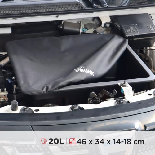 Rati - Frunk Dacia Spring 2021-2024, Dacia Spring 2024> πρακτικός Εμπρός Αποθηκευτικός Χώρος 20L για Καλώδια Φόρτισης και Καθημερινή Οργάνωση Ηλεκτρικών ΙΧ - 1 Τεμ. (V01943/RT)