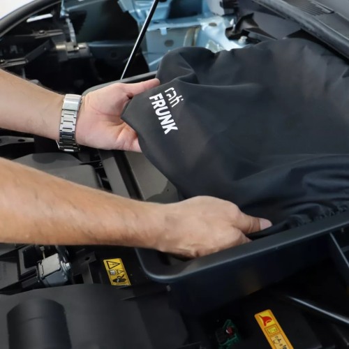 Rati - Frunk Ford Explorer 2024>, Ford Capri 2024> πρακτικός Εμπρός Αποθηκευτικός Χώρος 10L για Καλώδια Φόρτισης και Καθημερινή Οργάνωση Ηλεκτρικών ΙΧ - 1 Τεμ. (V01945A)