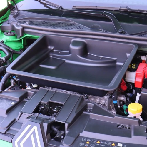 Rati - Frunk Renault 5 E-Tech 2024>, Renault 4 E-Tech 2025> πρακτικός Εμπρός Αποθηκευτικός Χώρος 13L για Καλώδια Φόρτισης και Καθημερινή Οργάνωση Ηλεκτρικών ΙΧ - 1 Τεμ. (V01946/RT)
