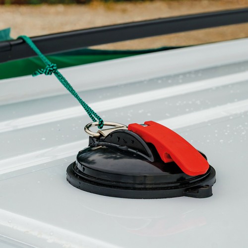 Lampa - Βεντούζα Αγκίστρωσης / Κρεμάσματος Suction Cup με 2 Γάντζους, Μέγιστο Φορτίο 10 kg και Διάμετρο 115 mm - 1 Τεμ. (L2016.6)