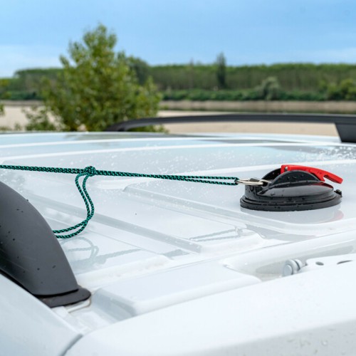 Lampa - Βεντούζα Αγκίστρωσης / Κρεμάσματος Suction Cup με 2 Γάντζους, Μέγιστο Φορτίο 10 kg και Διάμετρο 115 mm - 1 Τεμ. (L2016.6)