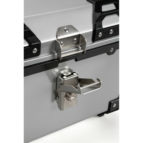 Lampa – Βαλιτσάκι Μοτοσυκλέτας T-Box 35L Ασημί για Ασφαλή Μεταφορά Εξοπλισμού με Σύστημα Γρήγορης Απελευθέρωσης – 1 Τεμ. (9166.6-LM)