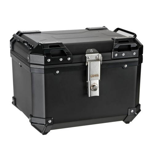 Lampa – Βαλιτσάκι Μοτοσυκλέτας T-Box 45L Μαύρο για Μεγαλύτερη Χωρητικότητα και Ασφαλή Μεταφορά Εξοπλισμού με Σύστημα Γρήγορης Απελευθέρωσης – 1 Τεμ. (9166.7-LM)