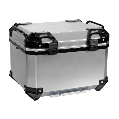 Lampa – Βαλιτσάκι Μοτοσυκλέτας T-Box 45L Ασημί για Άνετη Μεταφορά Εξοπλισμού με Σύστημα Γρήγορης Απελευθέρωσης – 1 Τεμ. (9166.8-LM)