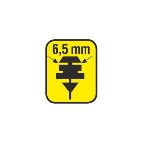ΛΑΣΤΙΧΑ ΥΑΛΟΚΑΘΑΡΙΣΤΗΡΩΝ 61CMX6,5MM BLADE-X PLUS ΜΕ ΕΠΙΚΑΛΥΨΗ PTFE ΜΕ ΛΑΜΑΚΙΑ ΣΕ ΠΛΑΣΤΙΚΗ BLISTER ΣΥΣΚΕΥΑΣΙΑ
