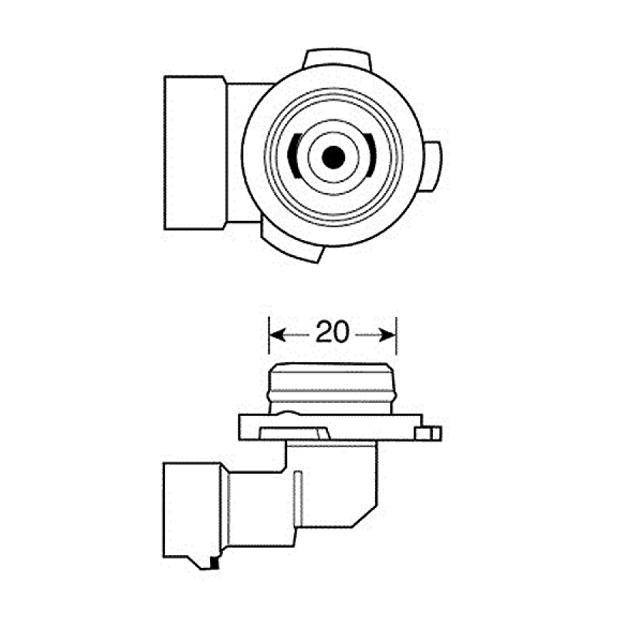 H12 12V 53W BLU-XE 4.500K +20% ΚΟΥΤΙ 2ΤΕΜ.