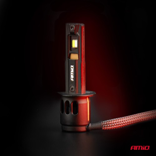 AMiO - Λάμπες LED F26 Pro Series H1 12/24V 68W 2900-3550lm 6.000K Full Can-Bus Plug&Play - 2 Τεμ. (04869/AM)