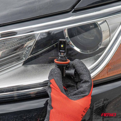 AMiO - Λάμπες LED F26 Pro Series H8/H9/H11/H16 12/24V 68W 2900-3550lm 6.000K Full Can-Bus Plug&Play - 2 Τεμ. (04873/AM)