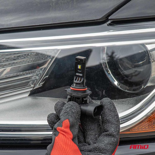 AMiO - Λάμπες LED F26 Pro Series HIR2 9012 12/24V 68W 2900-3550lm 6.000K Full Can-Bus Plug&Play - 2 Τεμ. (04876/AM)