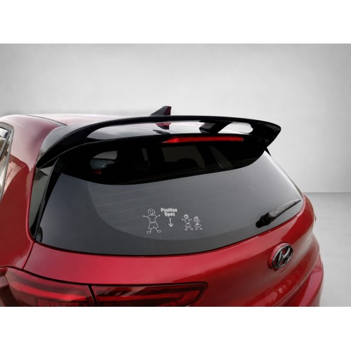Motordrome - Αεροτομή Οροφής για Hyundai i30 Mk3 Hatchback (2016-) - 1 Τεμ.  (A-543)