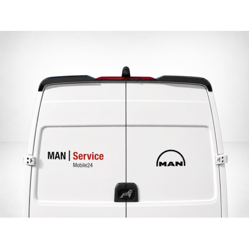 Motordrome - Αεροτομή Οροφής V.1 Διπλή Πόρτα για Volkswagen Crafter Mk2 High Roof H2 / MAN TGE High Roof H2 - 1 Τεμ.  (A-561)