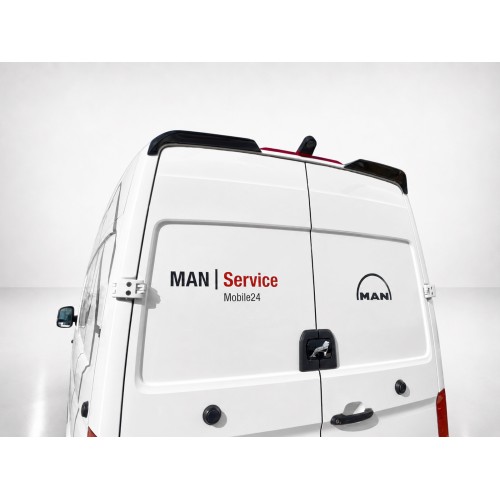 Motordrome - Αεροτομή Οροφής V.2 Διπλή Πόρτα για Volkswagen Crafter Mk2 High Roof H2 / MAN TGE High Roof H2 - 1 Τεμ.  (A-563)