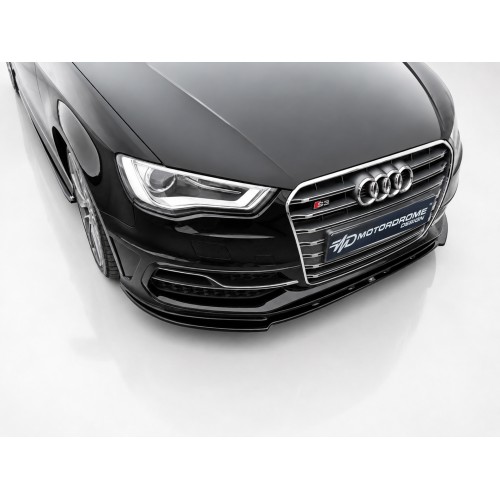 Motordrome - Εμπρός Σπλίτερ για Audi S3 / A3 S-Line 8V Hatchback / Sportback - 1 Τεμ.  (K187-001)