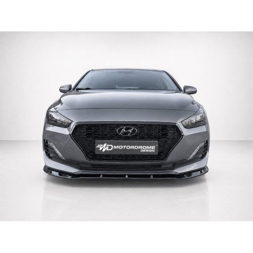 Motordrome - Εμπρός Σπλίτερ για Hyundai i30 Mk3 Fastback (2016-2020) - 1 Τεμ.  (K180-007)