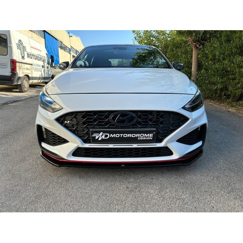 Motordrome - Εμπρός Σπλίτερ για Hyundai i30 Mk3 N / N-Line Hatchback / Fastback Facelift (2020-) - 1 Τεμ.  (K180-001)