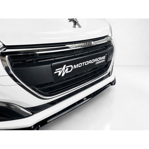 Motordrome - Εμπρός Σπλίτερ για Peugeot 208 Mk1 Facelift (2015-2019) - 1 Τεμ.  (K209-001)