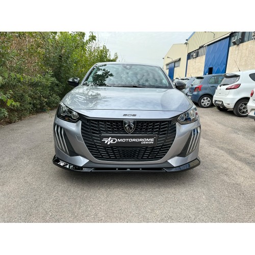 Motordrome - Εμπρός Σπλίτερ για Peugeot 208 Mk2 Facelift (2023-) - 1 Τεμ.  (K173-001)