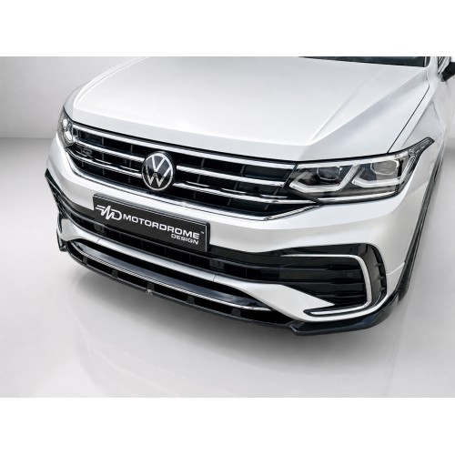 Motordrome - Εμπρός Σπλίτερ για Volkswagen Tiguan R / R-Line Mk2 Facelift (2020-2024) - 1 Τεμ.  (K218-001)