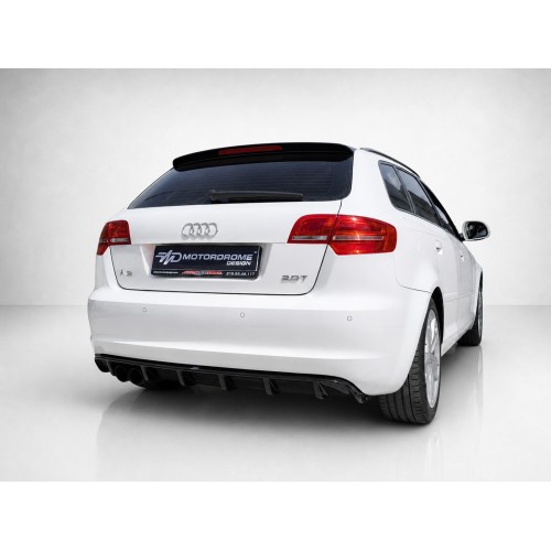 Motordrome - Πίσω Διαχύτης για Audi A3 8P Sportback (2008-2012) - 1 Τεμ.  (K151-002)