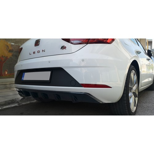Motordrome - Πίσω Διαχύτης για Seat Leon FR Mk3 Facelift 5-doors (2017-2020) - 1 Τεμ.  (K150-006)
