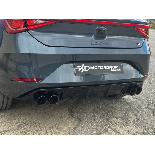 Motordrome - Πίσω Διαχύτης για Seat Leon Mk4 FR (2020-) - 1 Τεμ.  (K181-004)