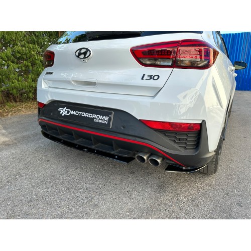 Motordrome - Πίσω Σπλίτερ για Hyundai i30 Mk3 N-Line Hatchback Facelift (2020-) - 1 Τεμ.  (K180-002)