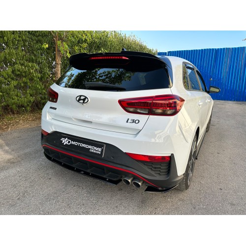 Motordrome - Πίσω Σπλίτερ για Hyundai i30 Mk3 N-Line Hatchback Facelift (2020-) - 1 Τεμ.  (K180-002)